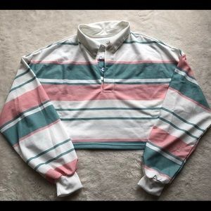 cute long sleeve crop top⭐️💗